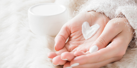 Trockene Haut im Winter