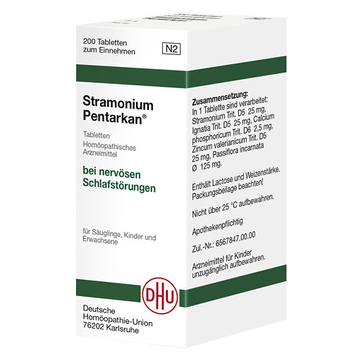 STRAMONIUM PENTARKAN Tabletten* 200 St