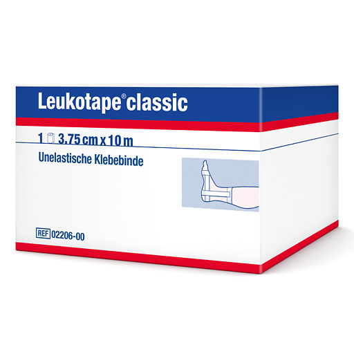 LEUKOTAPE Classic 3,75 cmx10 m weiß 1 St