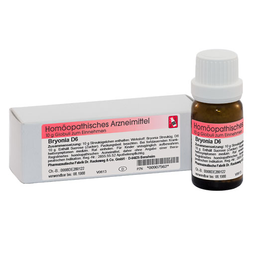 BRYONIA D 6 Globuli* 10 g