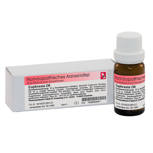 EUPHRASIA D 6 Globuli* 10 g