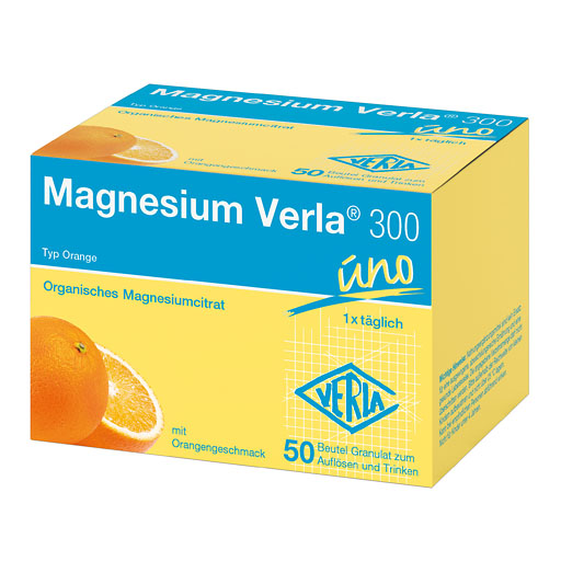 MAGNESIUM VERLA 300 Orange Granulat 50 St  