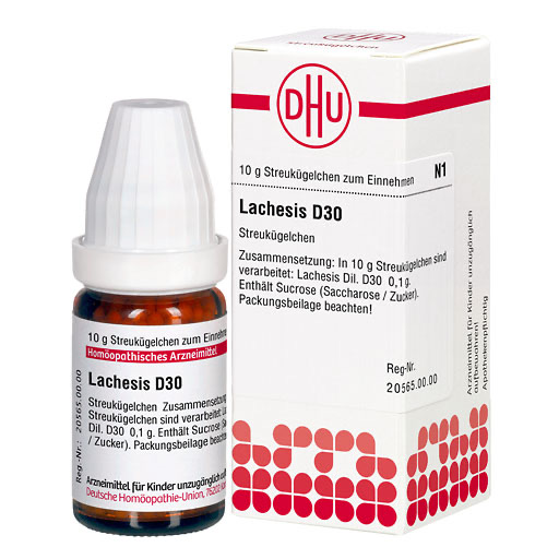 LACHESIS D 30 Globuli* 10 g