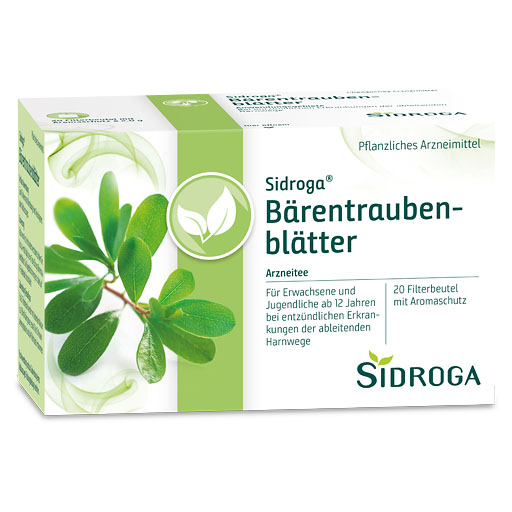 SIDROGA Bärentraubenblättertee Filterbeutel* 20x2,0 g