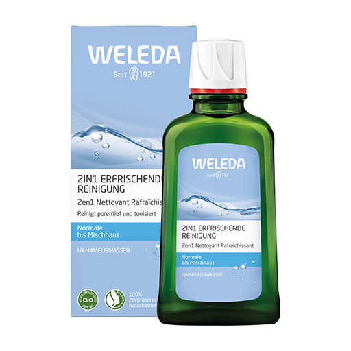 WELEDA 2in1 erfrischende Reinigung Milch 100 ml