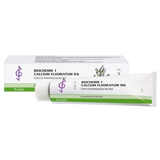 BIOCHEMIE 1 Calcium fluoratum D 6 Creme* 100 ml