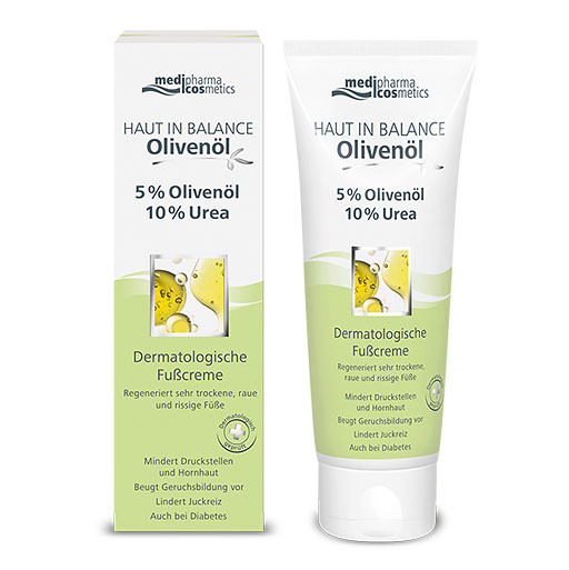 HAUT IN BALANCE Olivenöl Fußcr.5%Oliven.10%Urea 100 ml