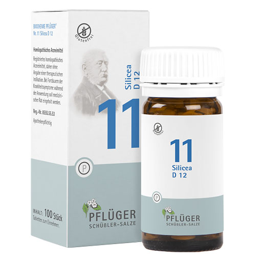 BIOCHEMIE Pflüger 11 Silicea D 12 Tabletten* 100 St