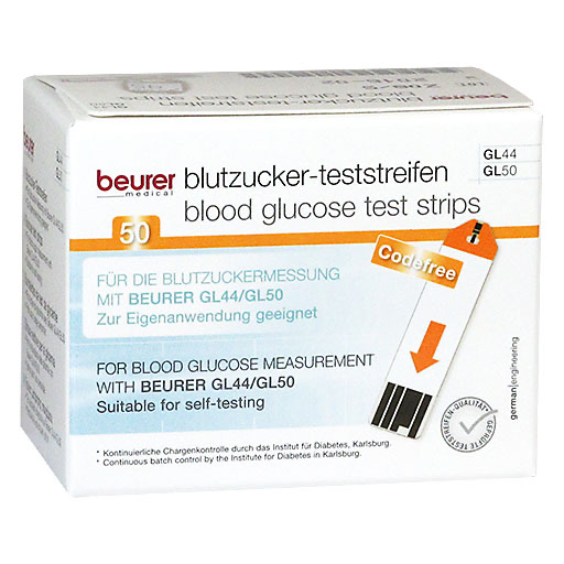 BEURER GL44/GL50 Teststreifen 50 St