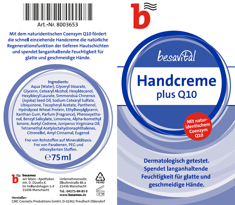 besavital Handcreme plus Q10