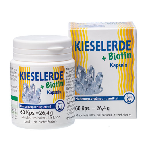 KIESELERDE+BIOTIN Kapseln 60 St  