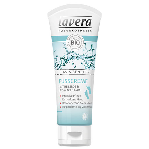 LAVERA basis sensitiv Fußcreme dt 75 ml