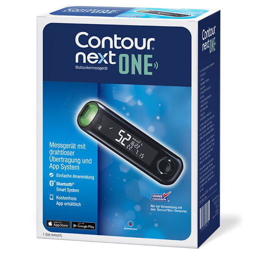 CONTOUR Next One Set Blutzuckermessgerät mmol/l 1 St