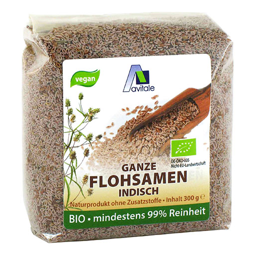 FLOHSAMEN INDISCH ganz Bio 300 g