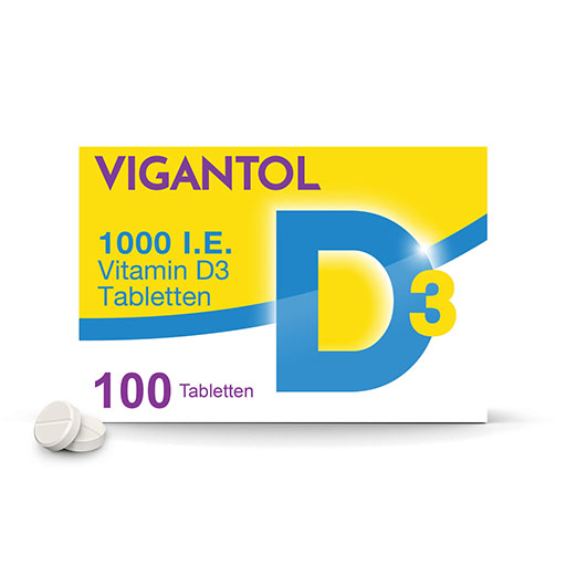VIGANTOL 1.000 I. E. Vitamin D3 Tabletten* 100 St