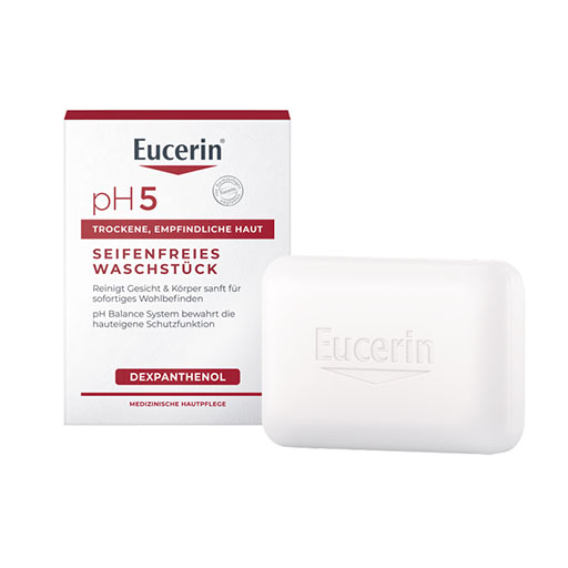 EUCERIN pH5 seifenfreies Waschstück empfindl. Haut 100 g