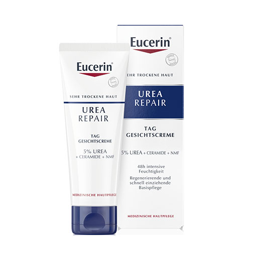 EUCERIN UreaRepair Gesichtscreme 5% Tag 50 ml