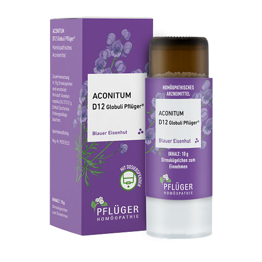 ACONITUM D 12 Globuli Pflüger Dosierspender* 10 g