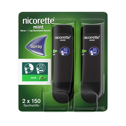 nicorette® Mint Spray 1 mg/Sprühstoß NFC* 2 St