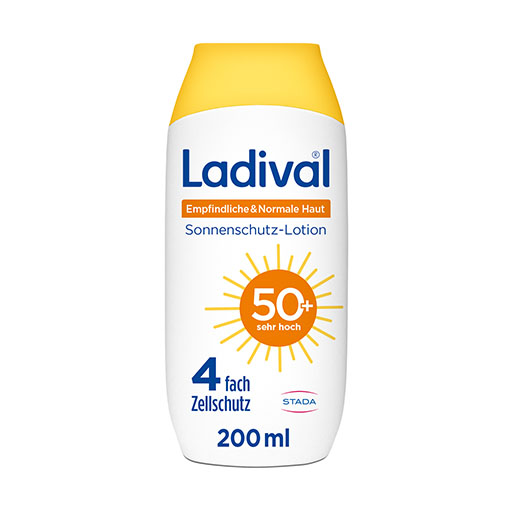 LADIVAL empfindliche & normale Haut Lotion LSF 50+ 200 ml