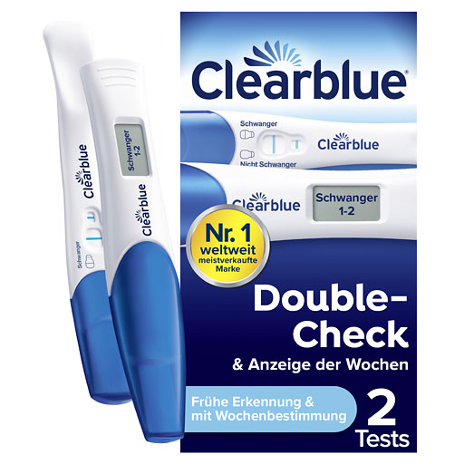 CLEARBLUE Schwangerschaftstest Kombipack Urin 2 St