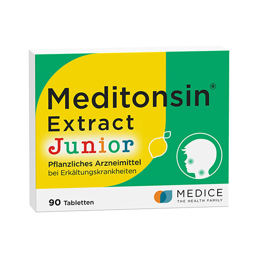 MEDITONSIN Extract Junior pflanzl. Erkältungstabl.* 90 St