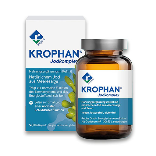 KROPHAN Jodkomplex Hartkapseln 90 St