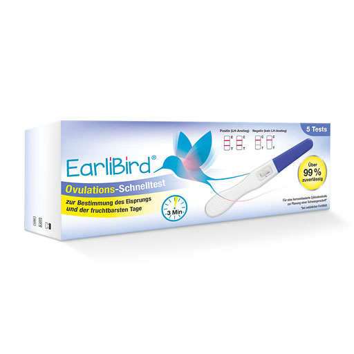 EARLIBIRD Ovulationstest 5 St