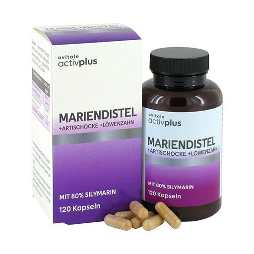 ACTIVPLUS Mariendistel+Artischocke+Löwenzahn Kaps. 120 St  